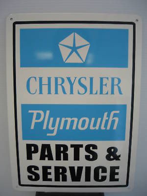 Plymouth Service sign 68 GTX 69 Road Runner70 cuda 69