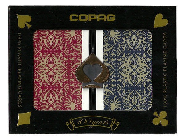 COPAG Plastic Playing Cards Script Bridge Jumbo