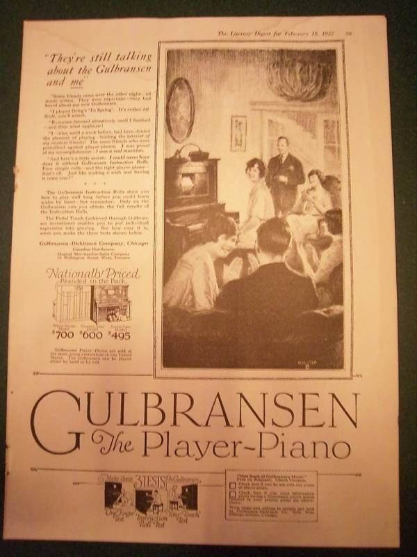 gulbransen piano in Piano