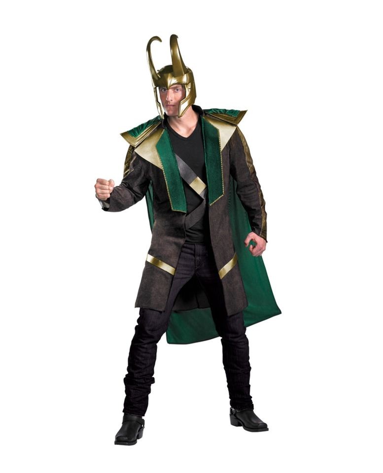   AVENGERS LOKI ADULT DELUXE PLUS SIZE 50 52 COSTUME LICENSED 43684 C