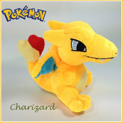 Pokemon Plush Charizard Lizardon Soft Toy Stuffed Animal Nintendo Doll 