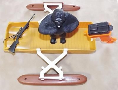 Vintage GI JOE Hasbro Capture of the Pygmy Gorilla PONTOON BOAT 