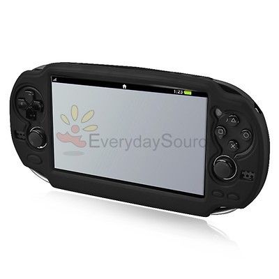 For Sony PS PlayStation Vita PSVita Silicone Rubber Protect Skin Case 