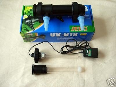 Jebo 18w UV Ultraviolet Sterilizer+a spare bulb on sale