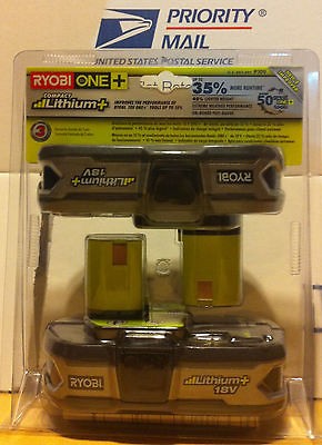 BRAND NEW SEALED RYOBI P109 TWO BATTERIES PACK NEW GENERATION