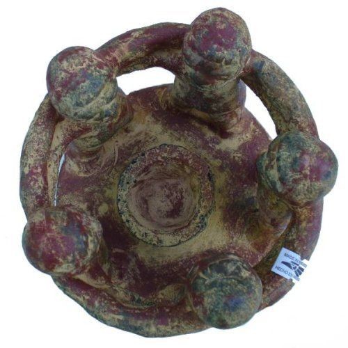   of Friends Clay Candle Holder, 5 pre Columbian Friends, Small  d