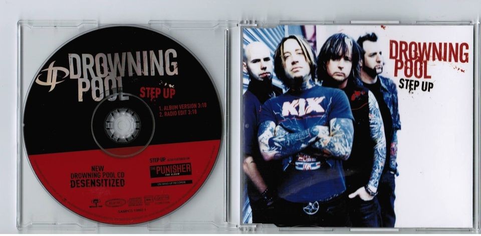 DROWNING POOL Step Up 2 Track promo CD Single 2004 EU