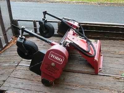 Toro Dingo Power Box (Harley) Rake Attachment * Very Good Condition *