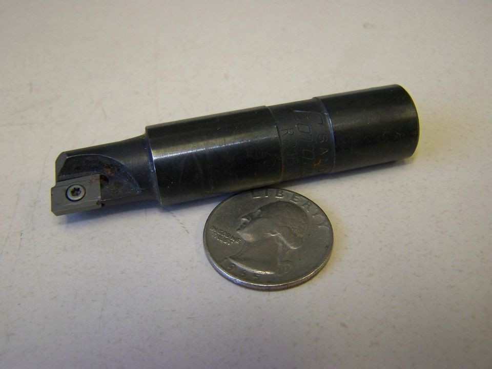 sandvik cromant R216.2 313 mini inserted end mill mold milling 5/8 x 2 