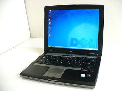 DELL LATITUDE D520 XP PRO LAPTOP   1.7 GHz 1GB 60GB COMBO WIFI   14 