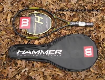 New Wilson Hammer 5 H5 H 5 Tennis racquet 113 1/2 Strung (hard to find 