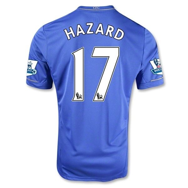   EDEN HAZARD 17 Chelsea Home Soccer Jersey Premier League 2012/2013