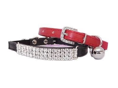 Princess Cut Rhinestone Diamond Cat Pet Collar