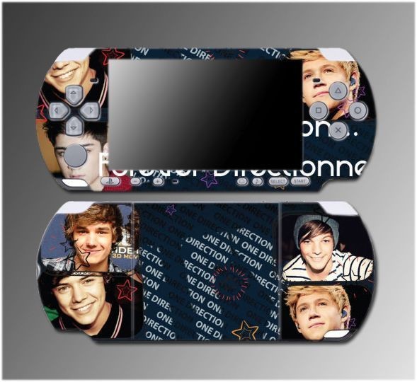   Up All Night Boy Band Gift Game Skin 34 for Sony PSP Slim 3000