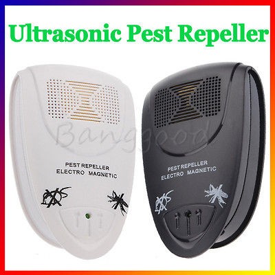 Ultrasonic Anti Mosquito Insect Pest Mouse Repellent Electro Repeller 