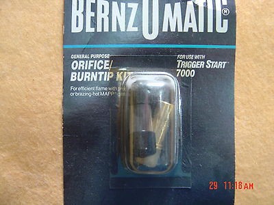 BERNZ O MATIC orifice burntip kit MADE IN USA