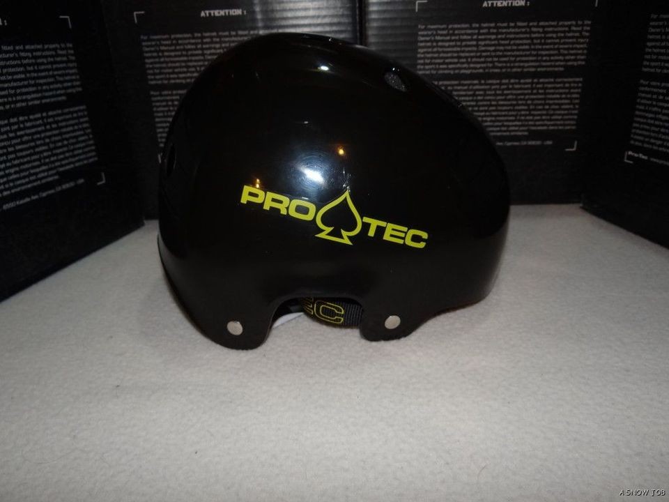 NEW PRO TEC VANS CLASSIC BUCKY PLUS SKATE HELMET LARGE MATTE BLACK