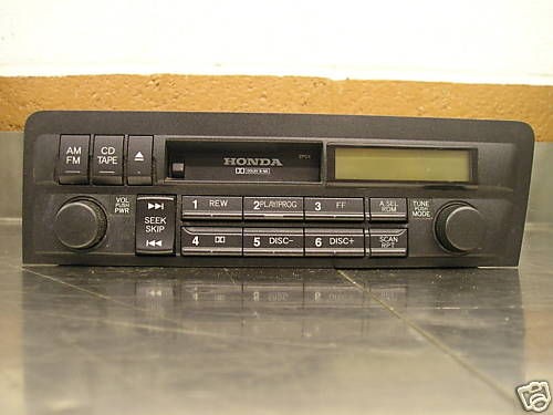 honda cassette player in Audio In Dash Units