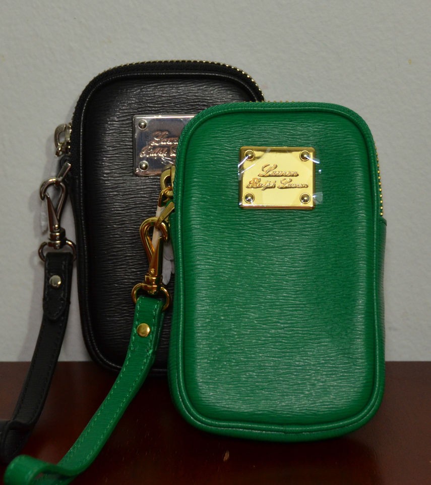 Ralph Lauren Newbury Everything Case Phone Universal Wristlet Coin 