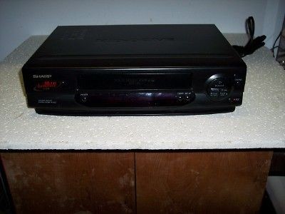 SHARP VHS PLAYER MODEL VC A323U