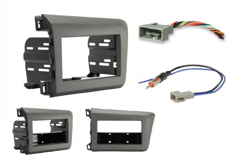 2012 Honda Civic Radio Installation Dash Kit + Harness + Antenna 