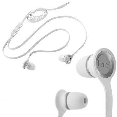   Original OEM HTC One S/X Tangle Free Headphones Headset Earphones+Mic