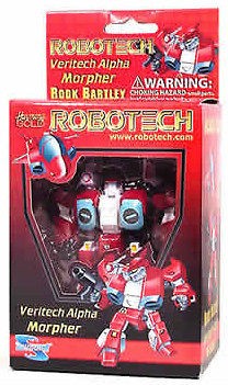   SUPER DEFORMED ALPHA Veritech Alpha Morphers (Rook Bartley RED