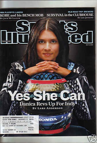 DANICA PATRICK INDY RACE CAR DRIVER SPORTS ILL 08 NICE