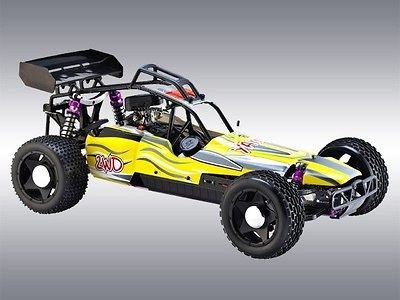   AW Yama Buggy 26cc 2 Stroke Power Baja RC Remote Control RTR YELLOW