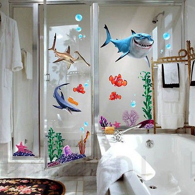 NEW DISNEY FINDING NEMO Wall Sticker Decor Removable Vinyl Nursery 