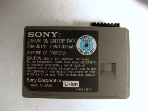 SONY AIBO ERS 7 REFURBISH YOUR BATTERY ERA 301B1, 7B1/2