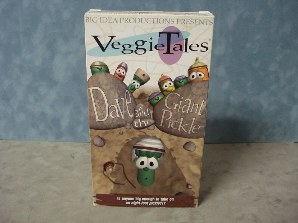 VeggieTales   Dave And The Giant Pickle (VHS, 1998) 529