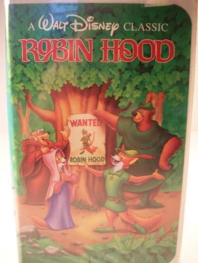 disney robin hood vhs in VHS Tapes