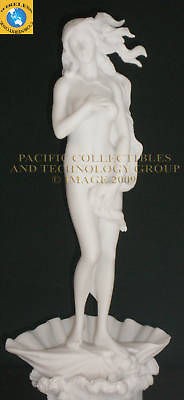 APHRODITE BIRTH OF VENUS BOTTICELLI 10 STATUE FIGURINE