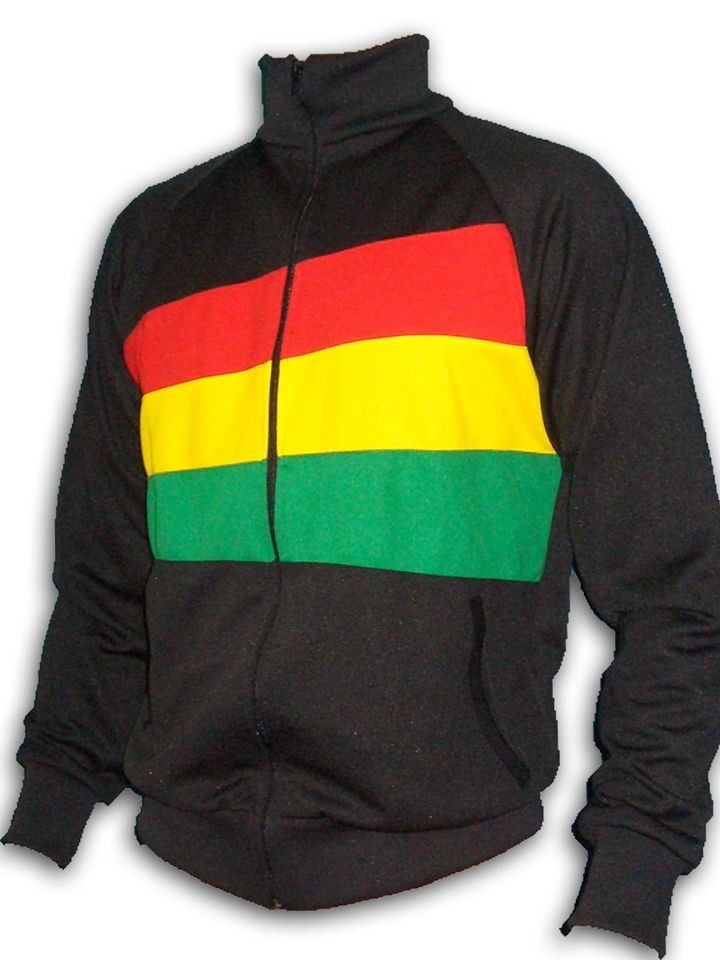 Rasta Reggae JACKET Jumper Line Bob Marley UK