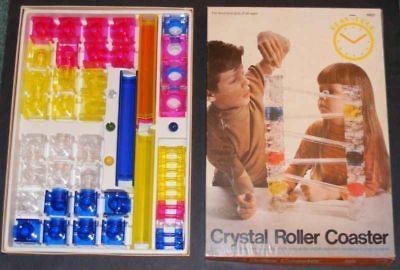 Crystal Marble Roller Coaster Pressman In Box RARE