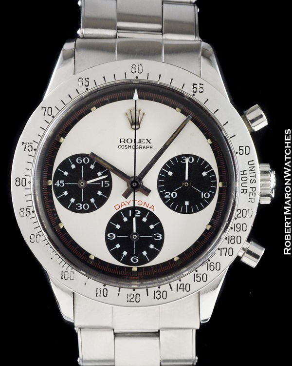 ROLEX VINTAGE COSMOGRAPH DAYTONA 6239 PAUL NEWMAN CHRONOGRAPH STEEL 