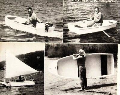 PVC Foam Boat Sail Row Outboard How To build PLANS