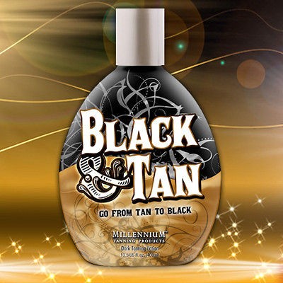   BLACK & TAN Salon 75X Bronzer Indoor Dark ACCELERATOR Lotion Tanning