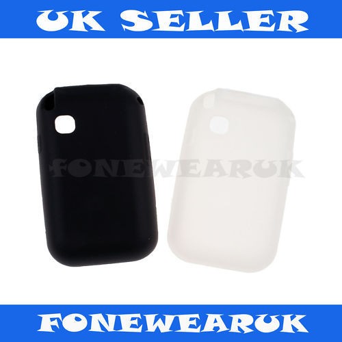 WHITE SOFT SKIN CASE/SILICONE COVER Samsung GT C3300