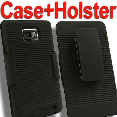 Case for Samsung Galaxy S II 2 AT&T SGH i777 G i9100 M Clip Belt SGH 