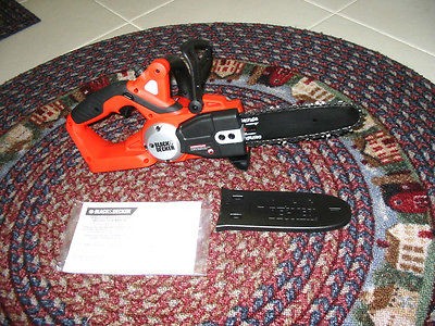 Black & And Decker 18 Volt 18 V Cordless Chainsaw CCS818 R NICE (TOOL 