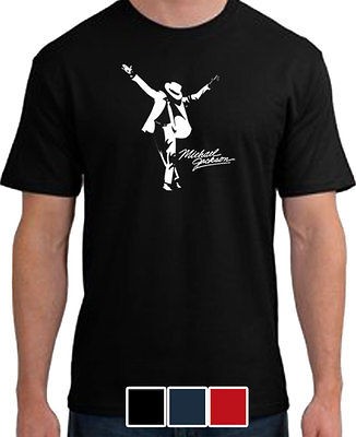   JACKSON BLACK MEDIUM MENS T SHIRT POP MUSIC ROCK KING DANCE DISCO