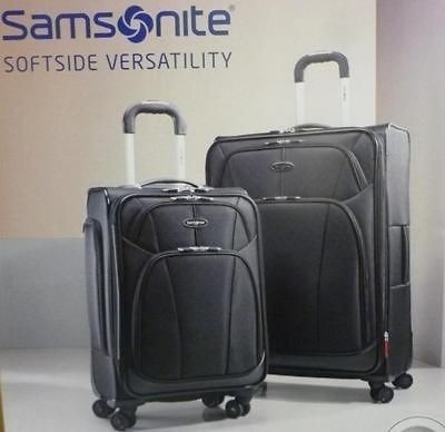 NICE Samsonite Softside Versatility 2 Piece Set 21 Carry On/27 