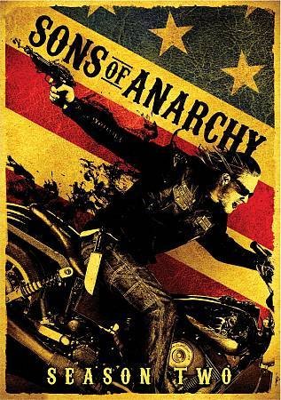 SONS OF ANARCHY Season Two (DVD, 2010, 4 Disc Set) Season 2