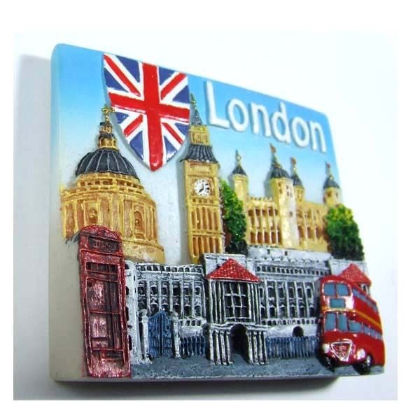 Souvenir Olympic 2012 IOC LANDMARK London UK England Resin Fridge 