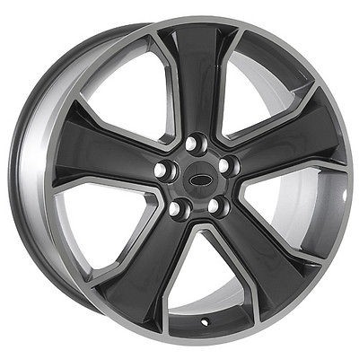   5x120 +38mm Gun Metal Wheels Rims Inch 22 (Fits Range Rover Sport