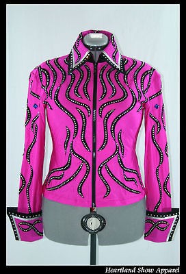   Horse Rail Western Pleasure Show Halter Clothes Jacket Shirt Large