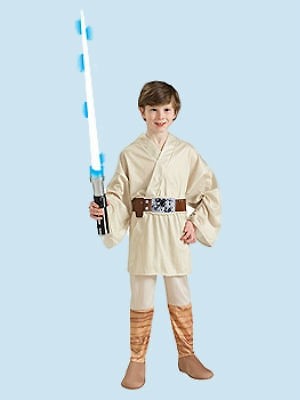   Luke Skywalker Costume Medium Child Size 8   10 Star Wars New