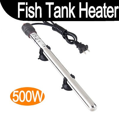 500W Submersible Automatic Aquarium Fish Tank Pond Water Heater 220V 